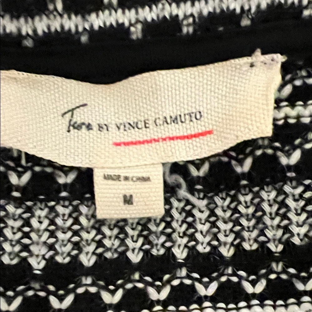 Vince Camuto Monochrome Knit Top - Picture 2 of 2
